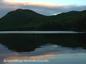 Reflecting is worth the trip.